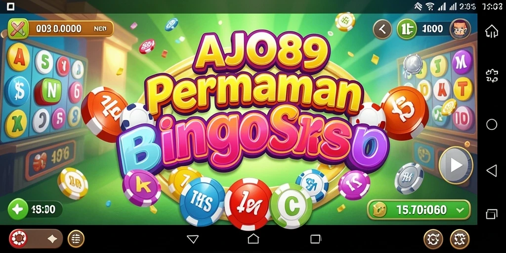 Tampilan gameplay Bingo yang seru dan mendebarkan di AJO89.