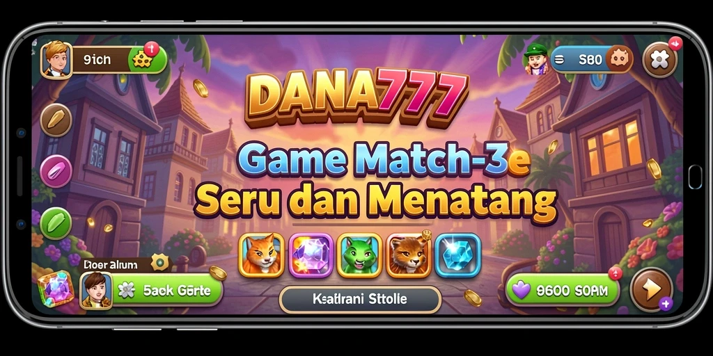 Gameplay menarik DANA777 yang penuh warna dan seru.