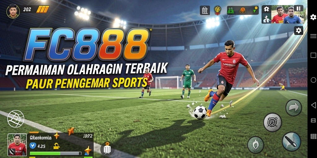 Screenshot FC888 menunjukkan gameplay yang mendebarkan dan visual memukau.