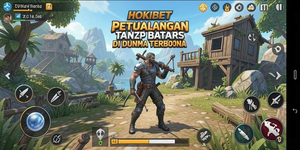 Tampilan gameplay HOKIBET yang menakjubkan di dunia terbuka.