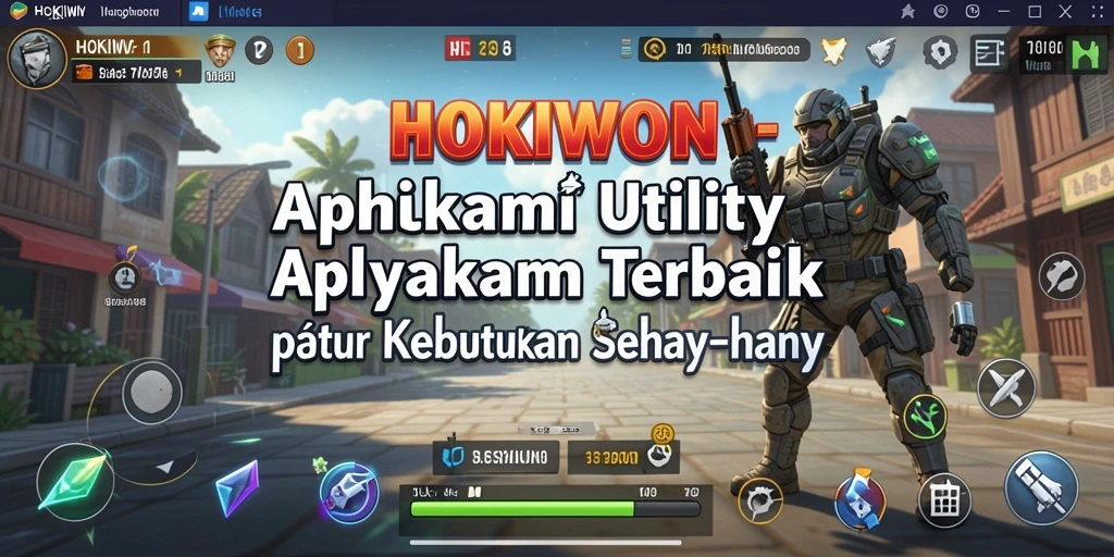 Tampilan utama HOKIWON yang efisien dan mudah digunakan.