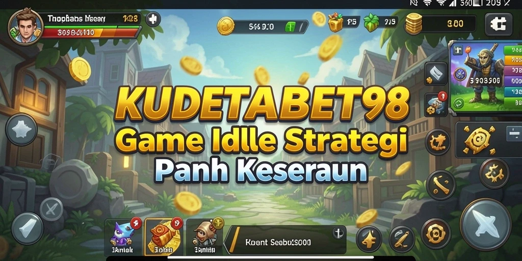 Tampilan gameplay KUDETABET98 dengan strategi Idle yang menarik.