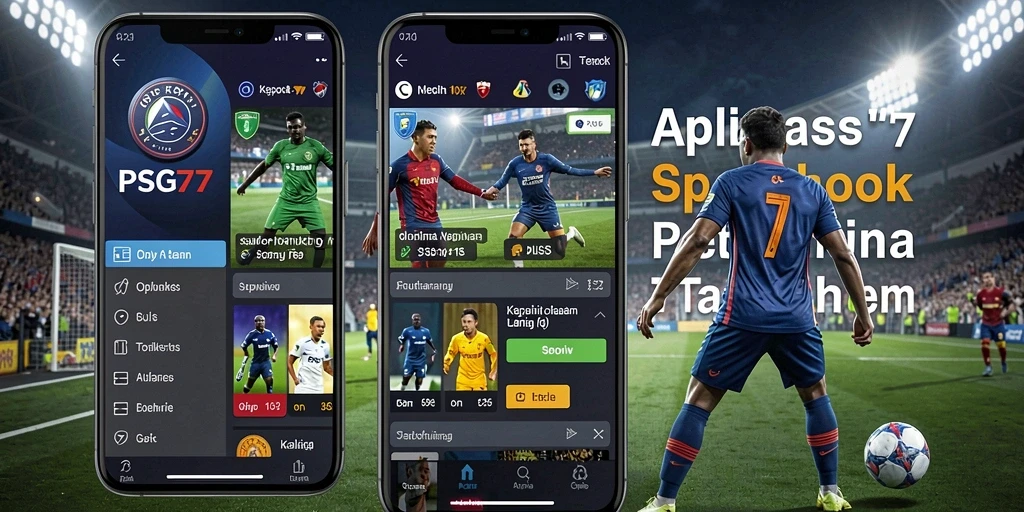 Tampilan gameplay PSG77 dengan taruhan olahraga yang menarik.