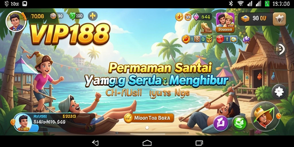 Tampilan gameplay VIP188 yang menarik dan menghibur.